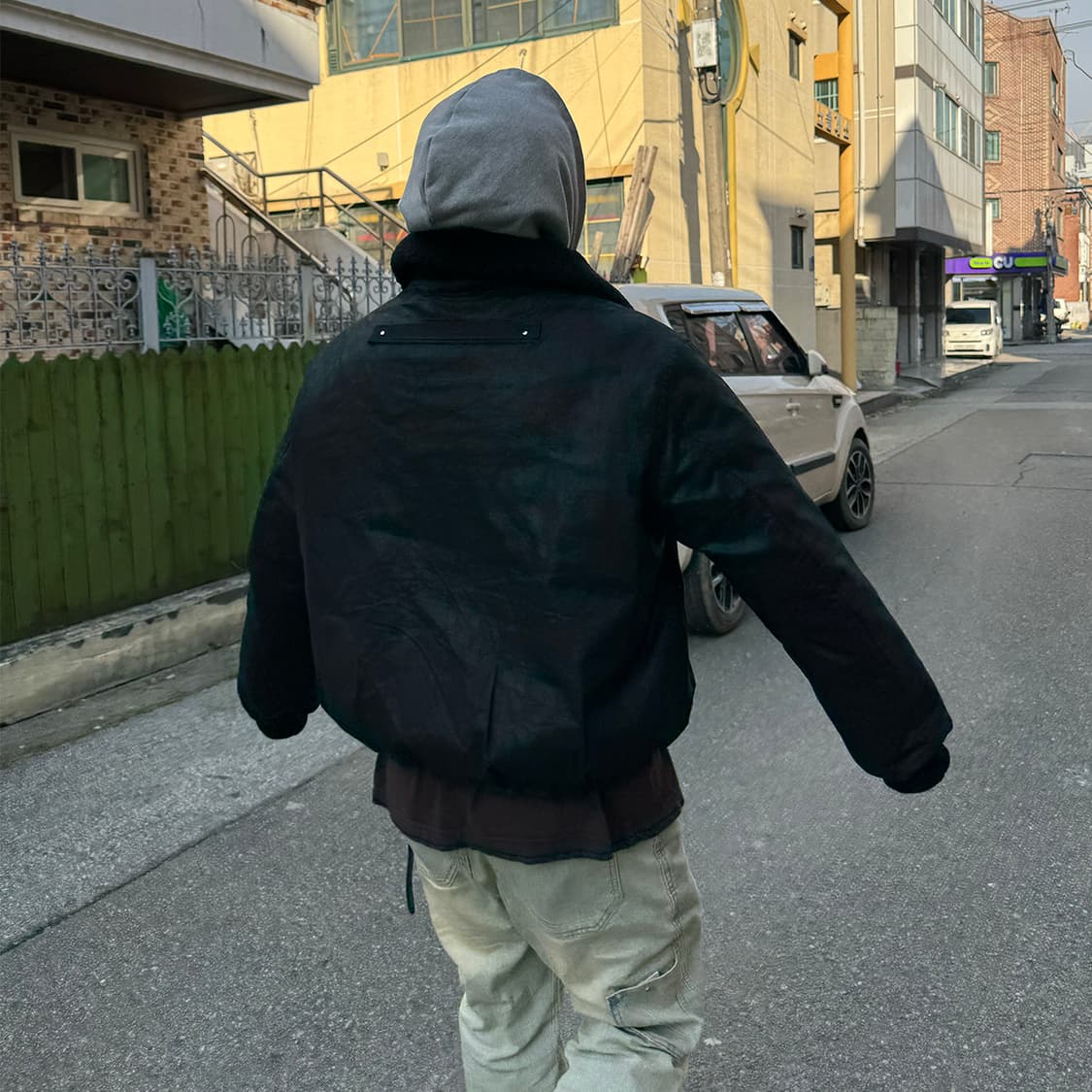 Hae.a (해아)Deck jacket black 자켓 판매합니다 상품이미지2