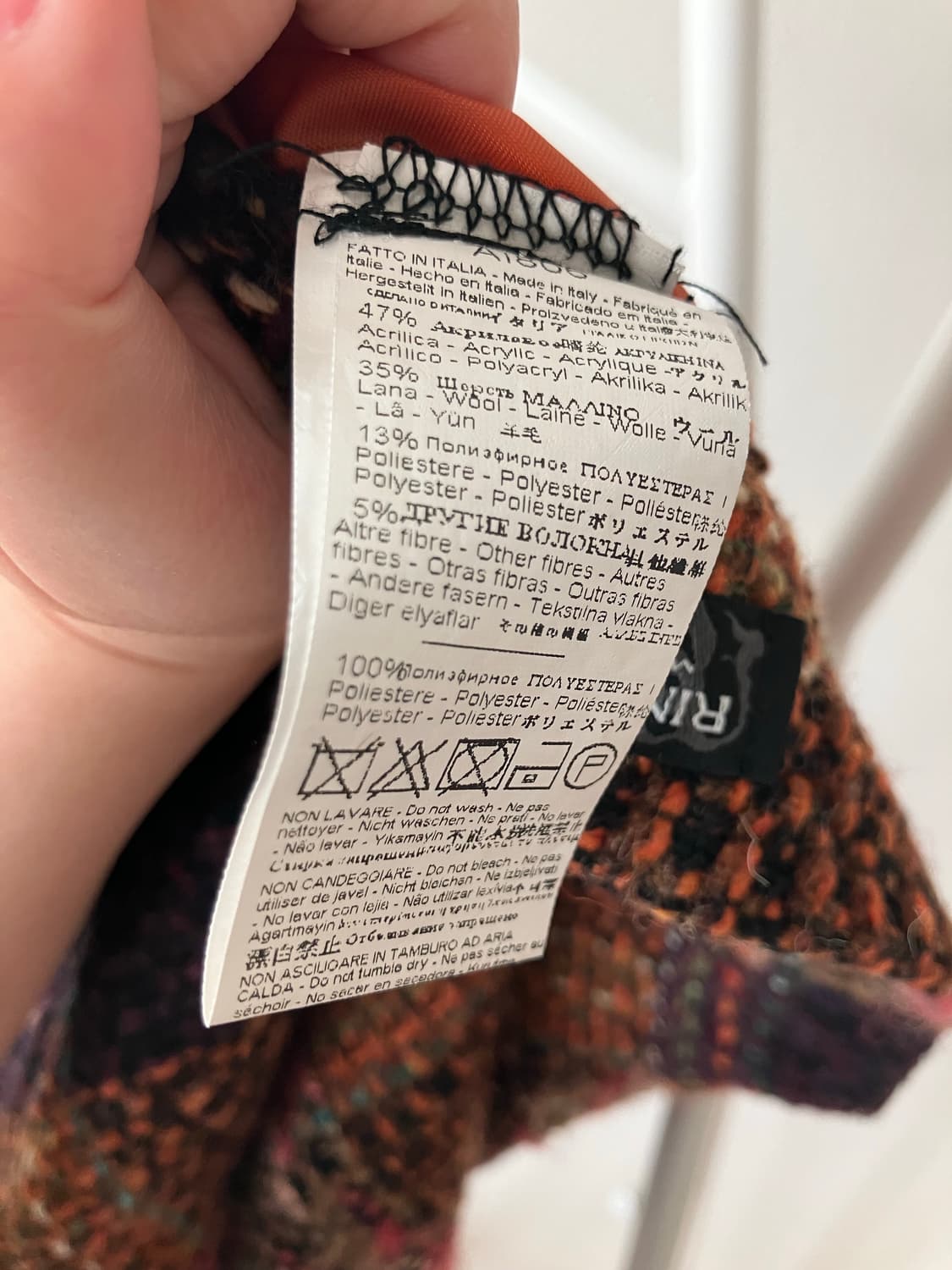 Rinascimento 이태리빈티지 유럽빈티지 울혼방스커트 s사이즈 상품이미지6