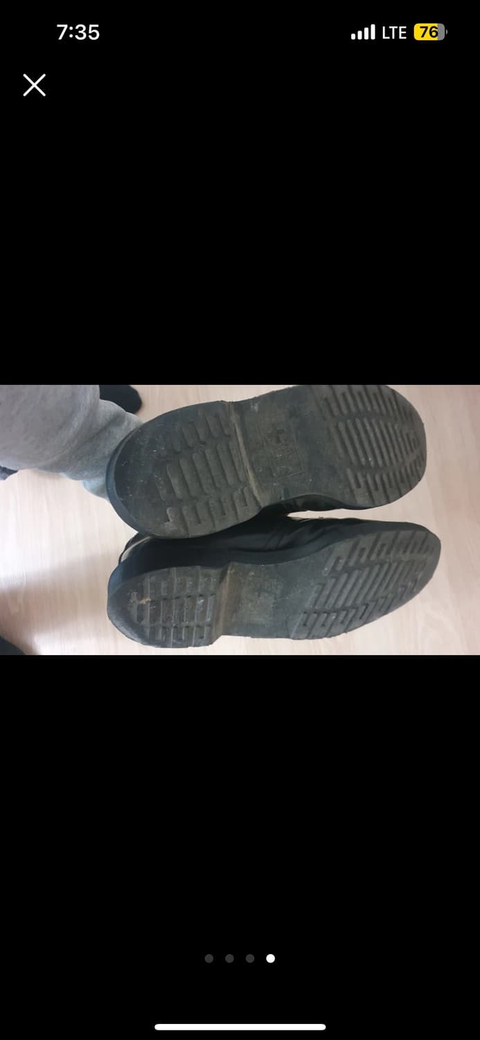 닥터마틴1461 모노 270사이즈 박스x 상품이미지4