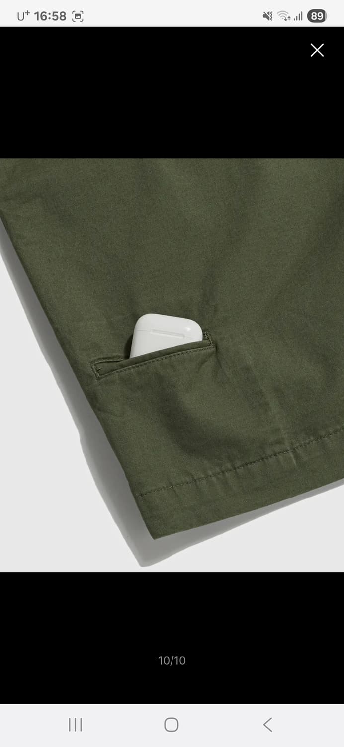 [새상품] 에스피오나지 Washed Cotton Surf Shorts 상품이미지5
