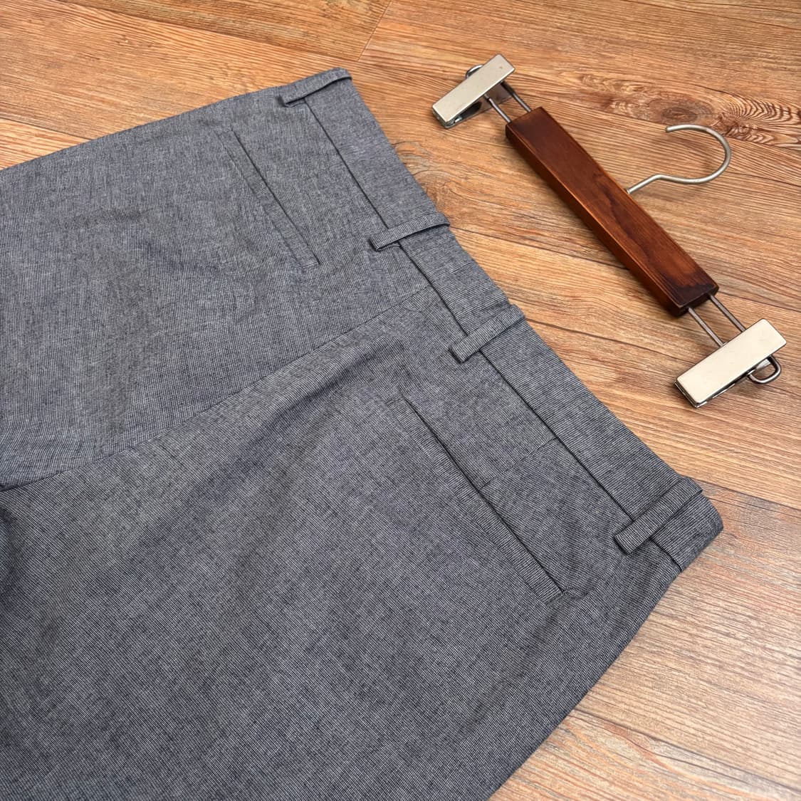 띠어리 32 슬림 그레이 팬츠 슬랙스 스판 세련된 실루엣 상품이미지8