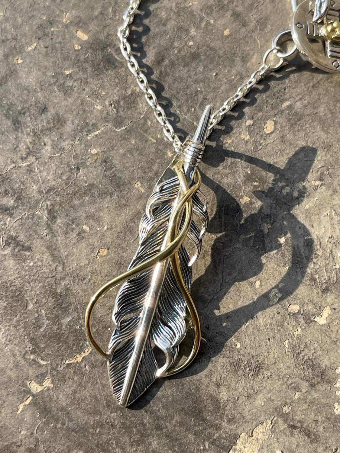 (실버925) Quiet Wing Necklace 남자목걸이 상품이미지2