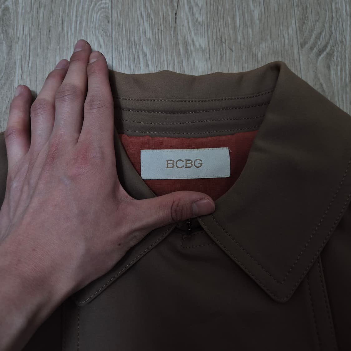 BCBG 비씨비지 여성 벨트 더블 트렌치코트 85-94-155 상품이미지4