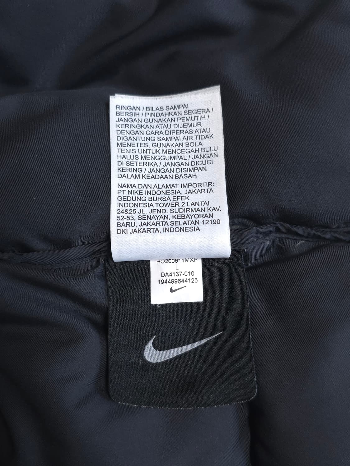 [L] 나이키 드레이크 녹타 패딩 블랙 아시아 상품이미지10