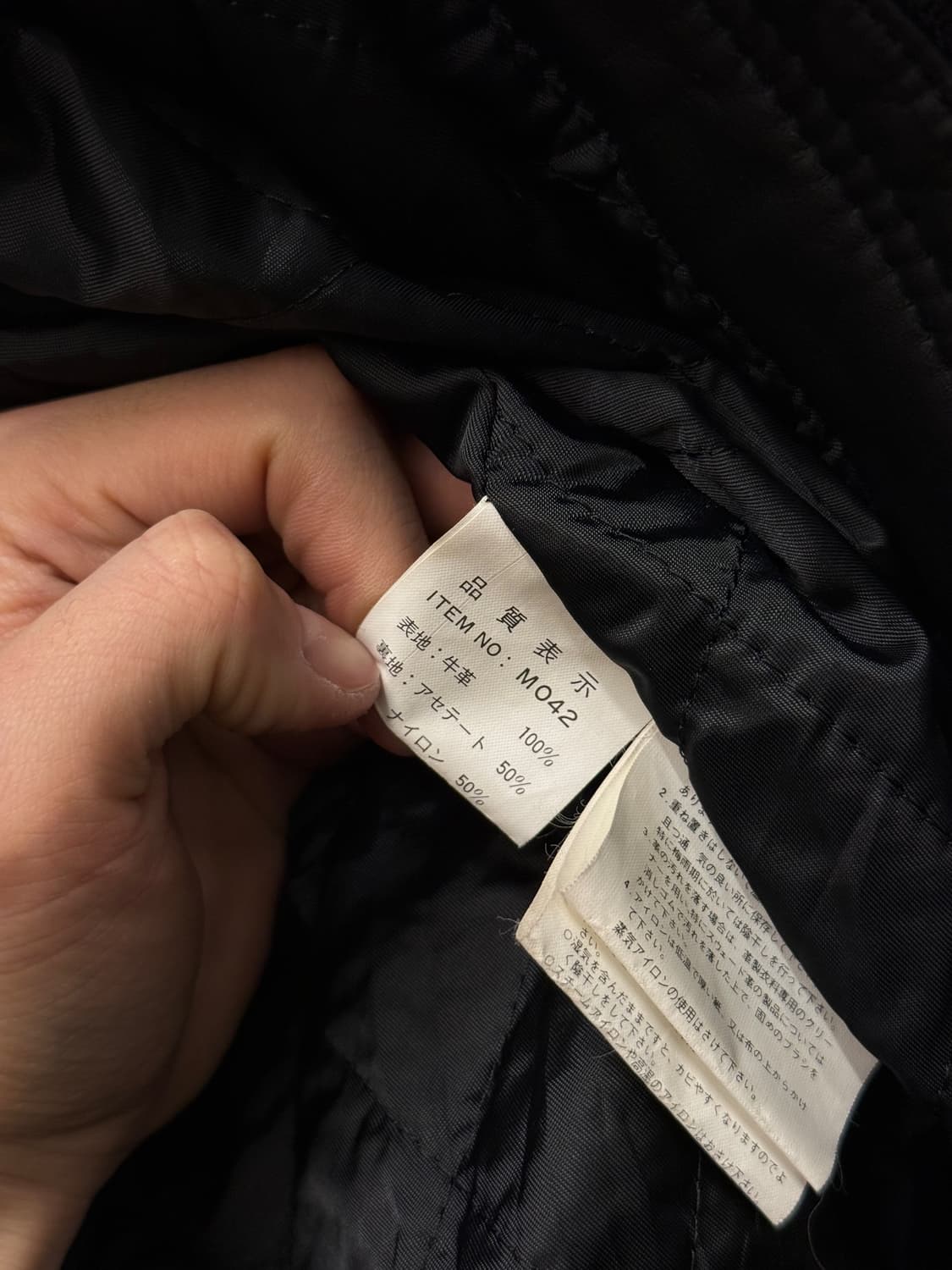 M) RECUERDO CLUB Cowhide Leather Car Coa 상품이미지8