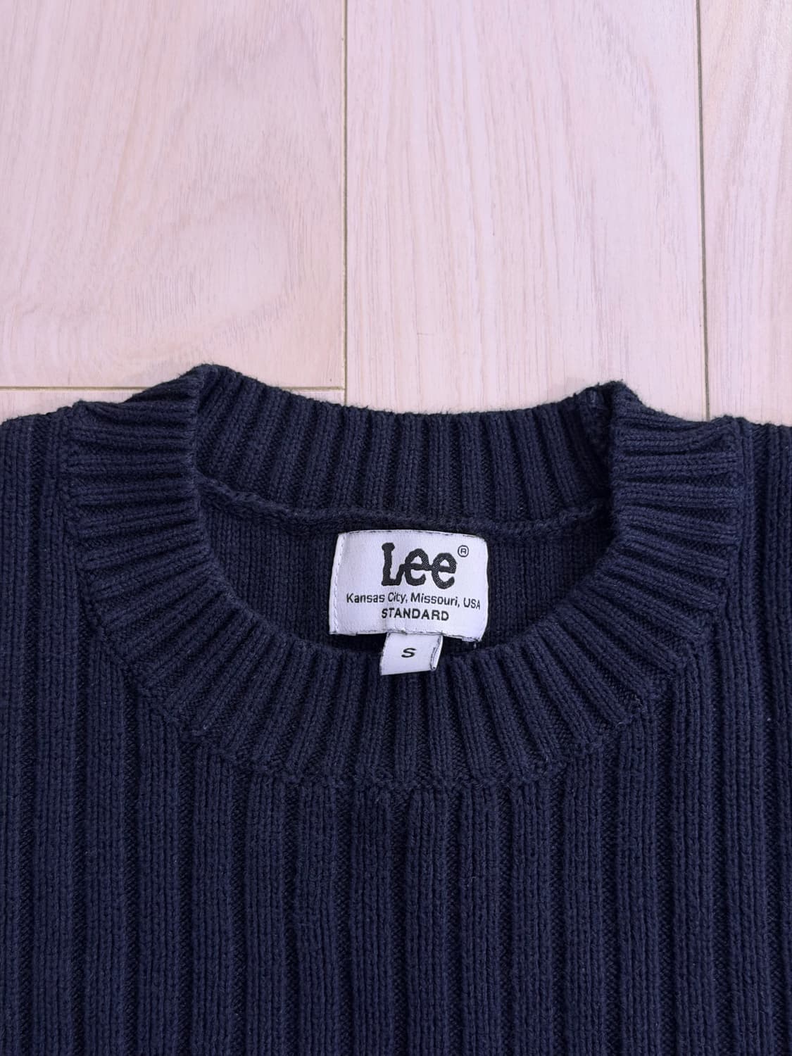 Lee 반팔니트 남녀공용 상품이미지3