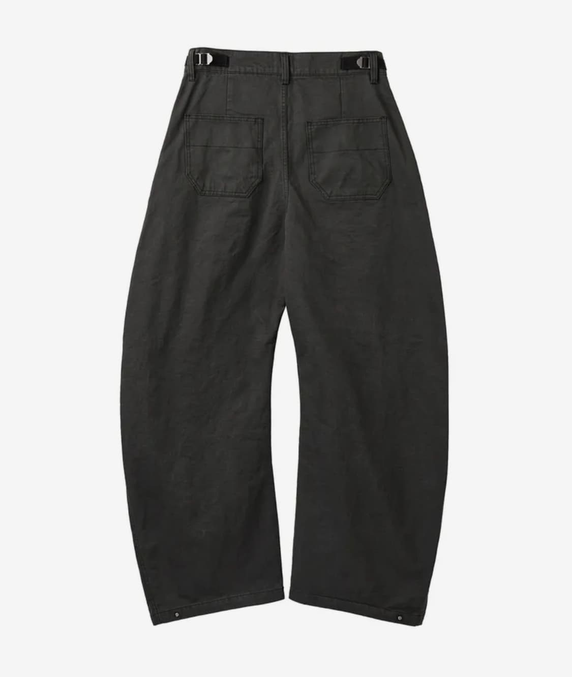 아르반 트리플 리프 커브드 팬츠 차콜 상품이미지2