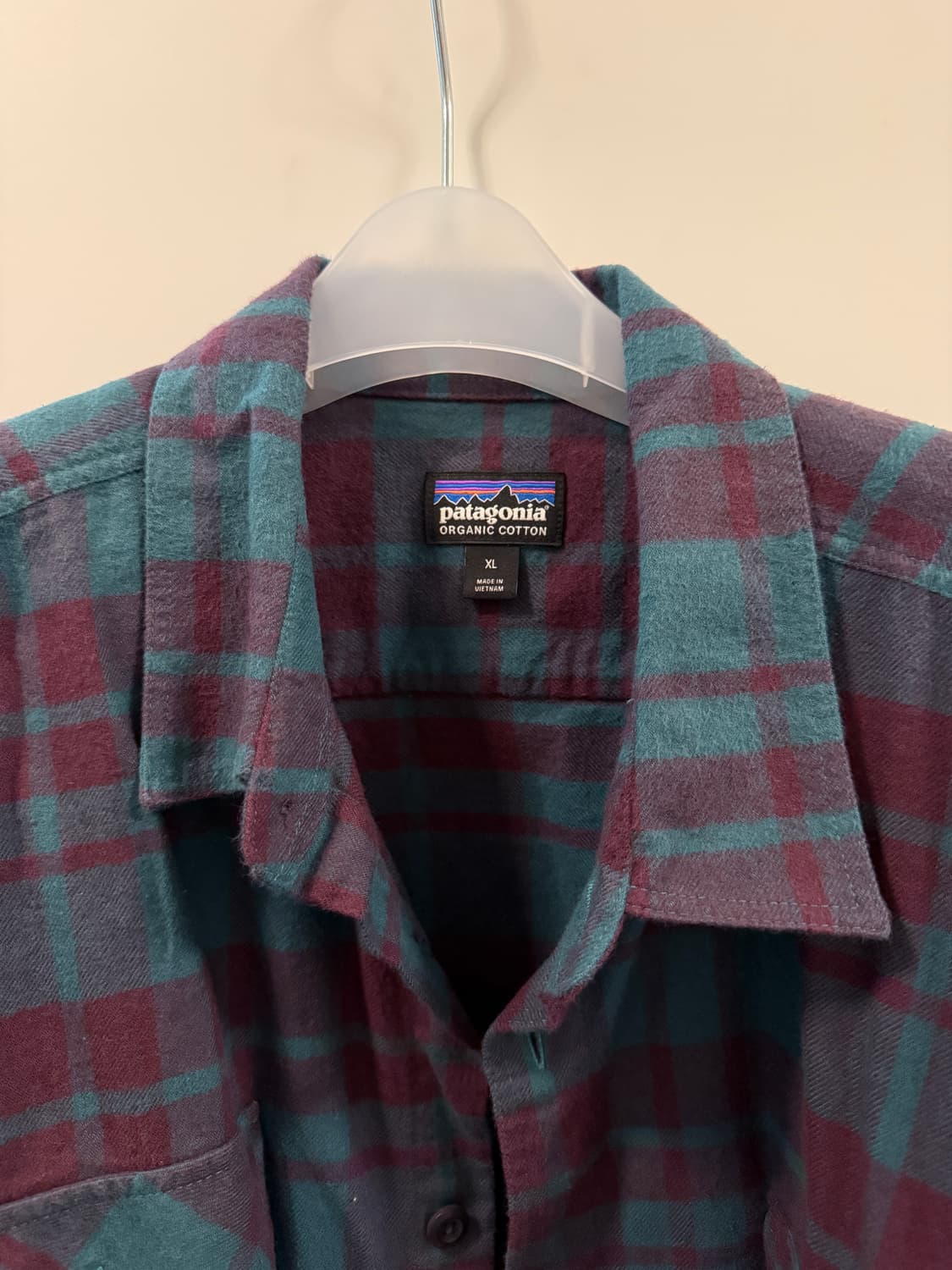 파타고니아 브러시드 플란넬셔츠 XL 상품이미지3