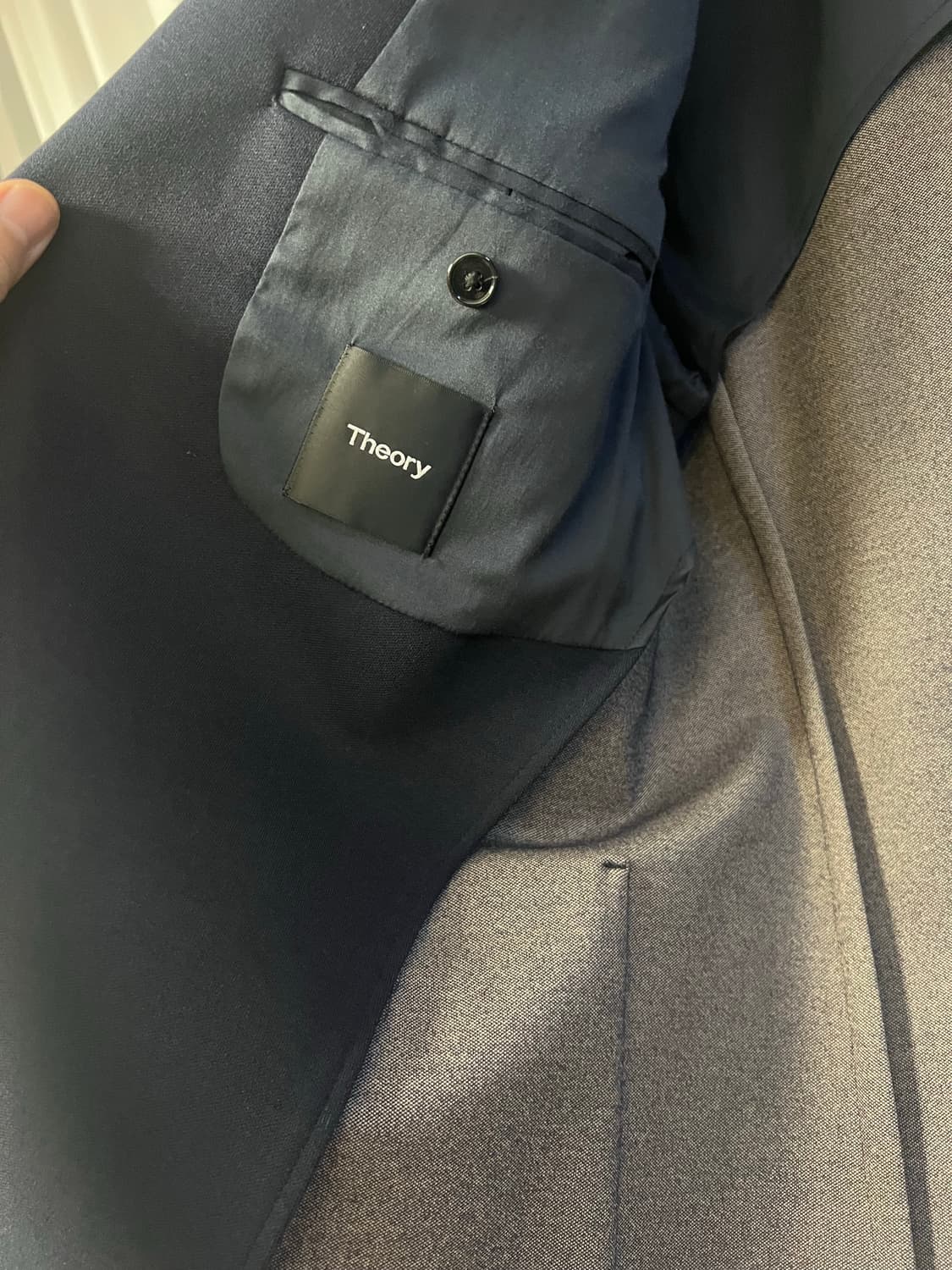 띠어리 수트 셋업 정장 다크네이비 상품이미지3