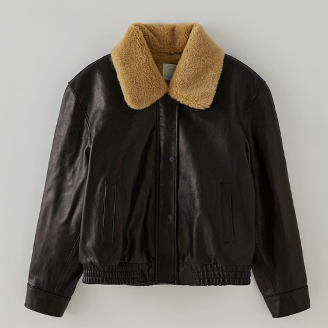 타낫 시어링 레더 자켓 상품이미지1