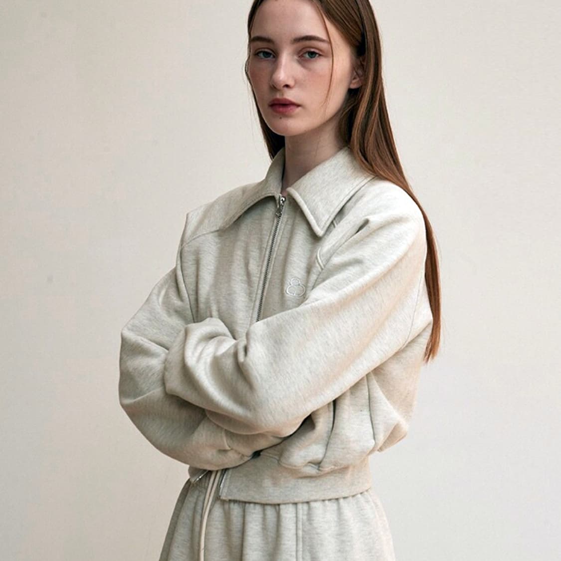 에잇데이즈어위크(EIGHT DAYS A WEEK) 기모안감 카라집업 프리 상품이미지3