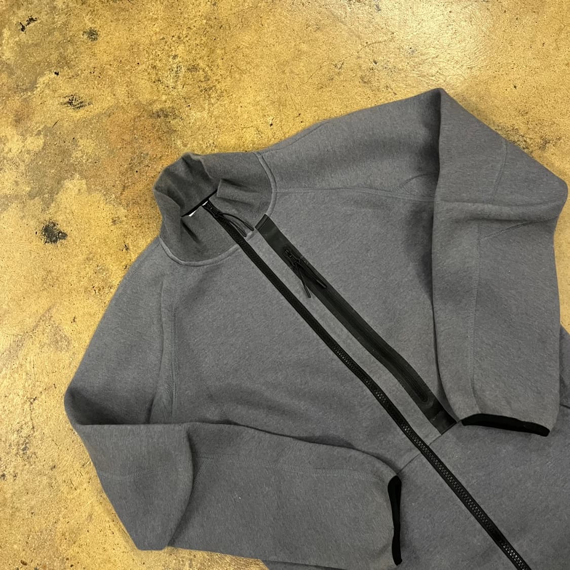 [정품/M] 나이키 테크 플리스 그레이 집업 b18 상품이미지1