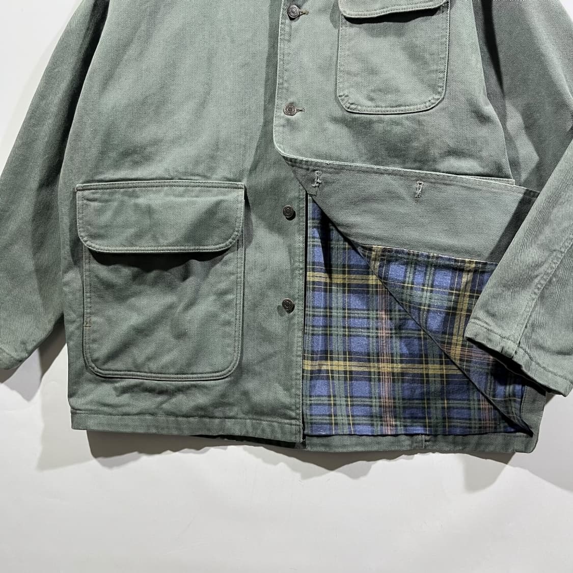 [VTG] 90's 빈티지 레더카라 워크자켓 상품이미지4