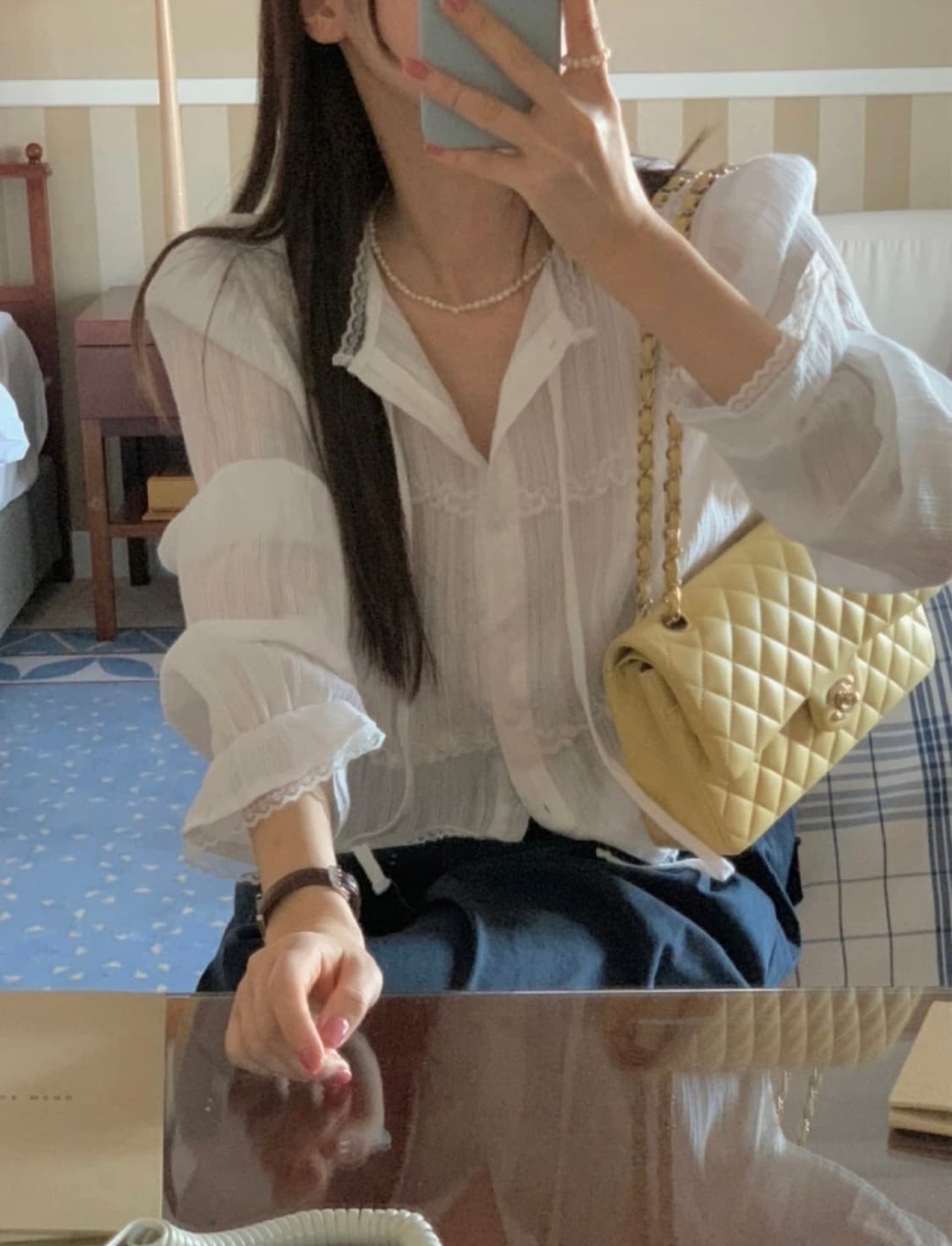 프리티영띵 엠마블라우스 상품이미지2