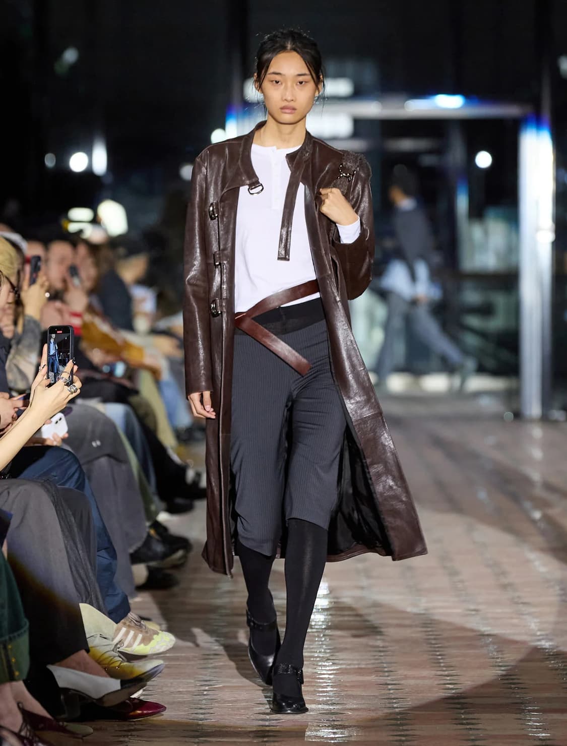 (S) 팔로마울 No 2628 Hoop 벨트 브라운 상품이미지3