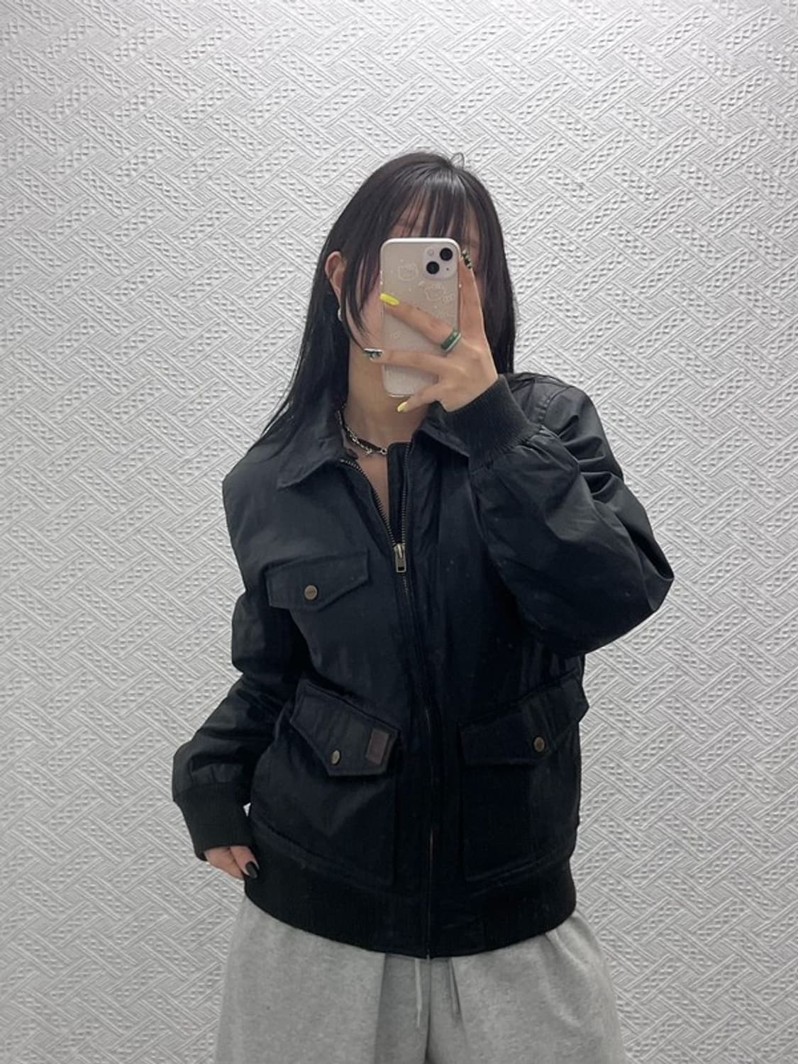 칼하트 빈티지 락시크 트러커 팔콘 왁싱 자켓 S C07494 상품이미지2