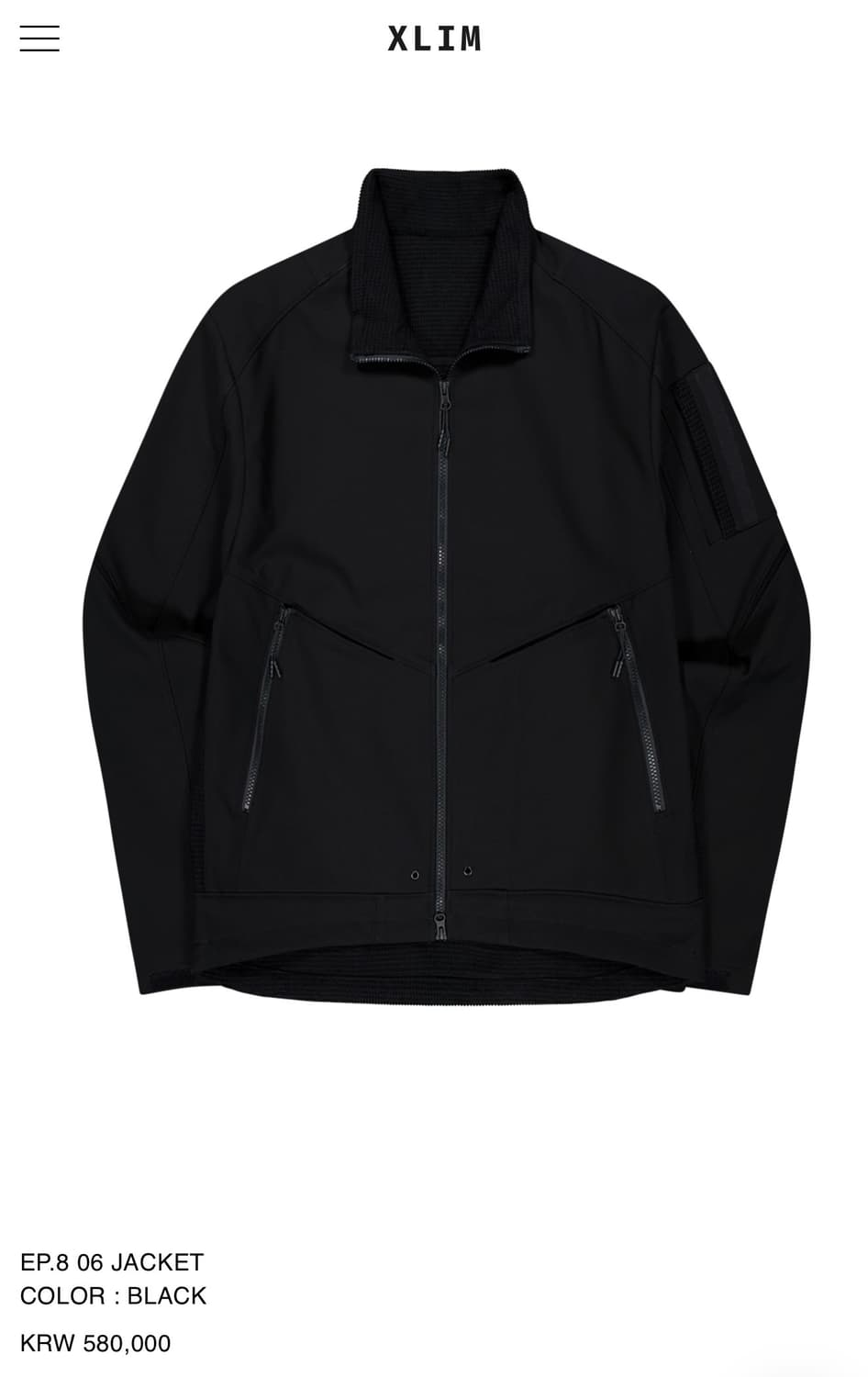 XLIM EP.08 06 Jacket 상품이미지1