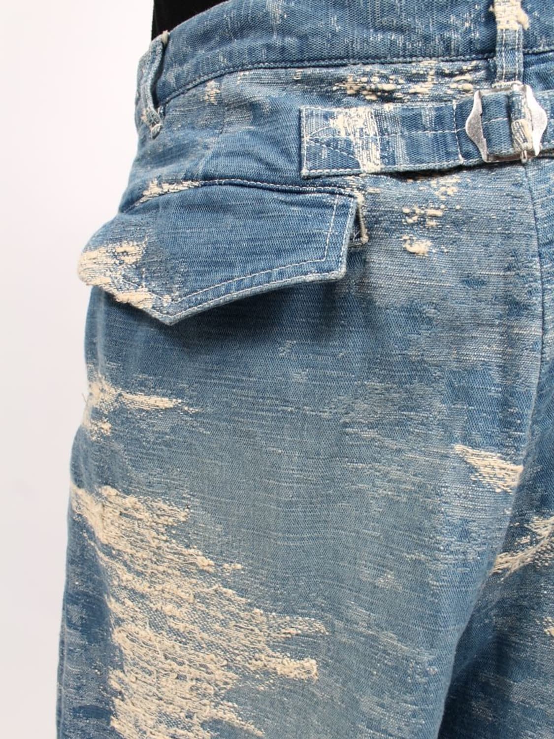 새상품 TAAKK 인디고 데님 와이드 슬랙스 3사이즈 상품이미지4