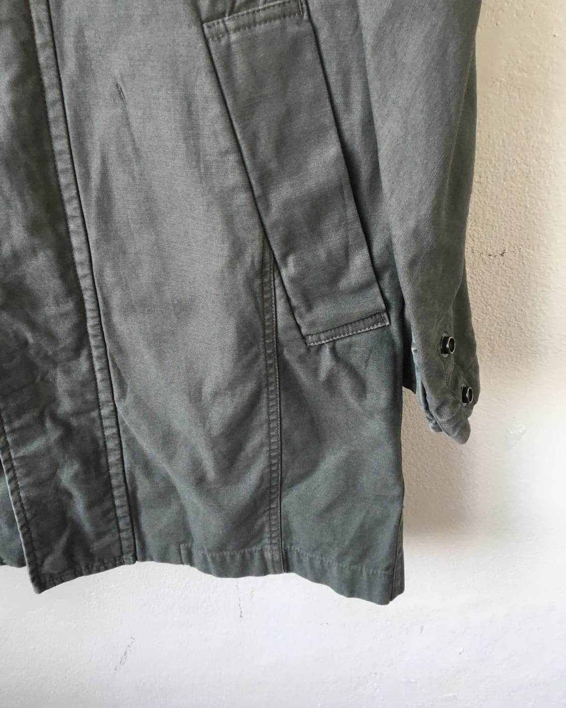 Zucca high neck hood filed jacket 상품이미지5