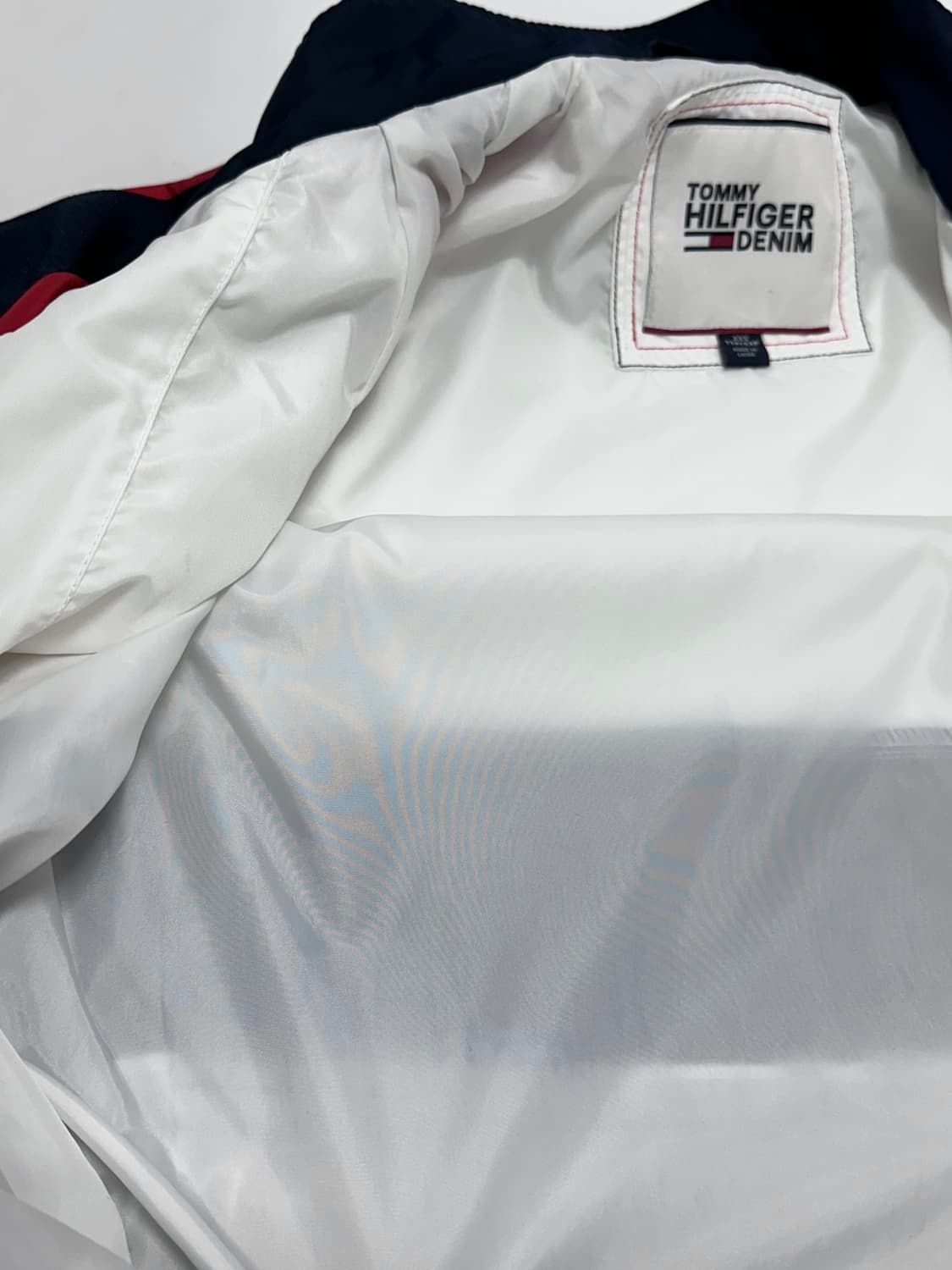 타미힐피거 컬러블록 롱 바람막이 자켓 상품이미지5