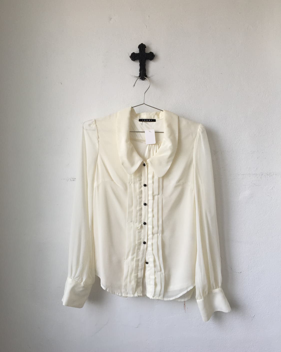 Pleats point blouse 상품이미지2