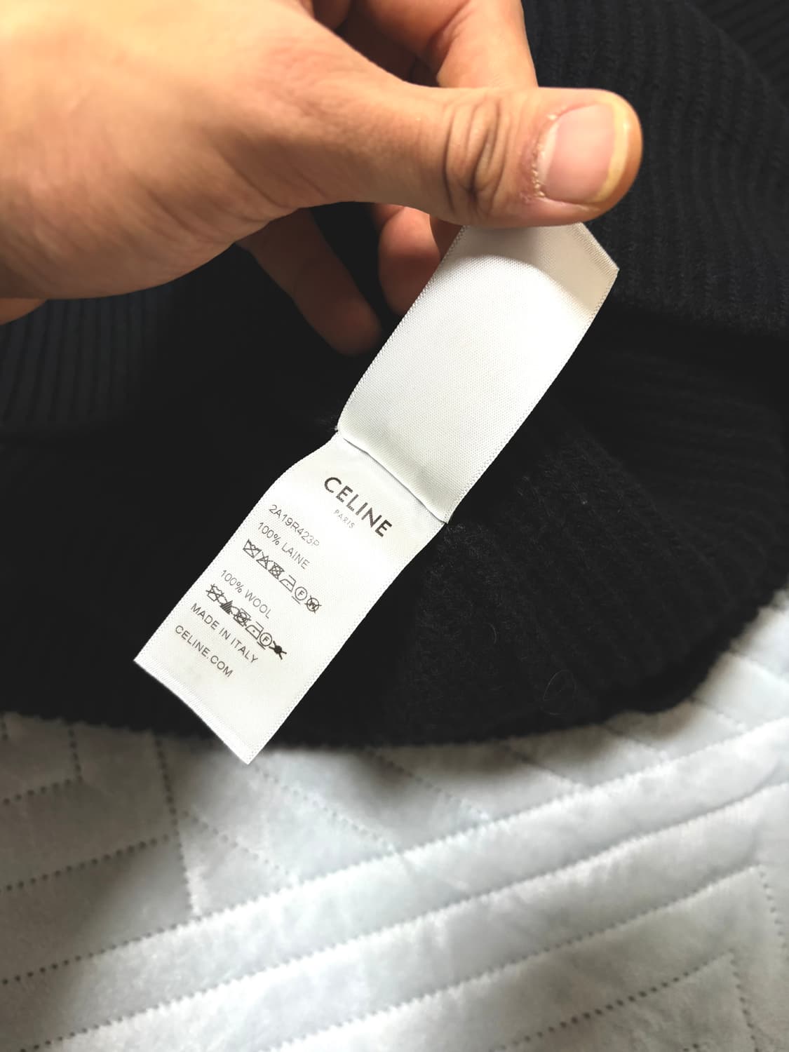 셀린느 리브드 니트 상품이미지6