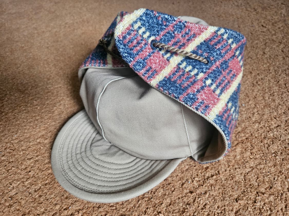 비즈빔 에비에이터 모자 visvim aviator hat khaki 상품이미지4