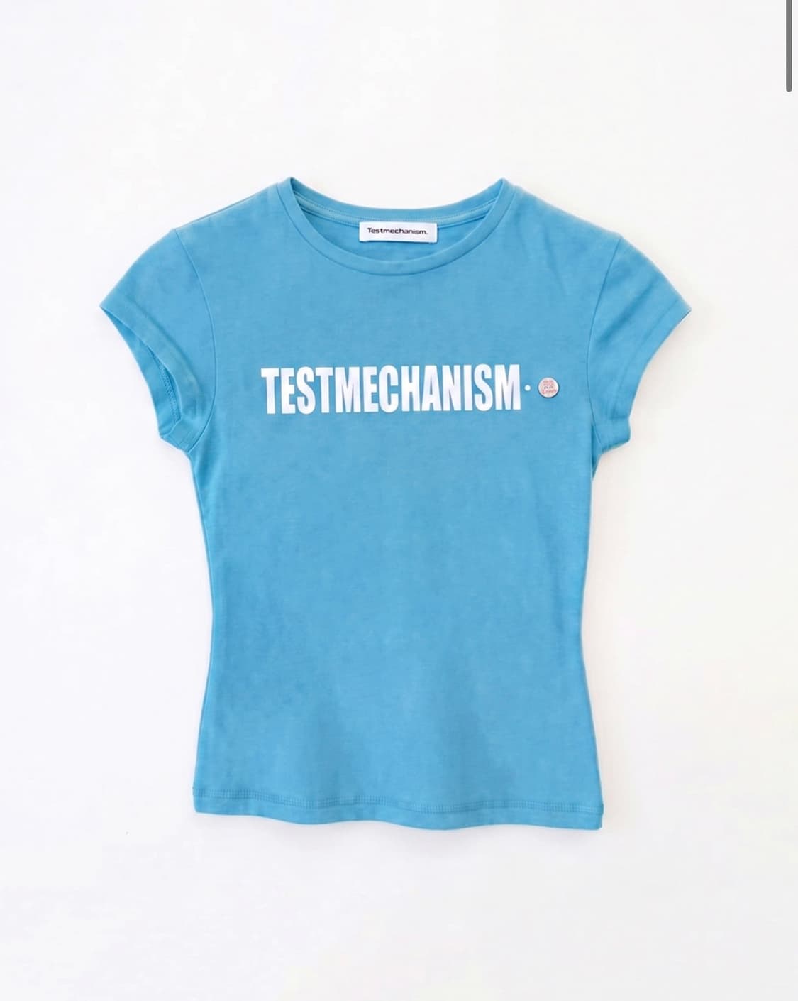 testmechanism Pigment Aqua Logo T-shirt 상품이미지1