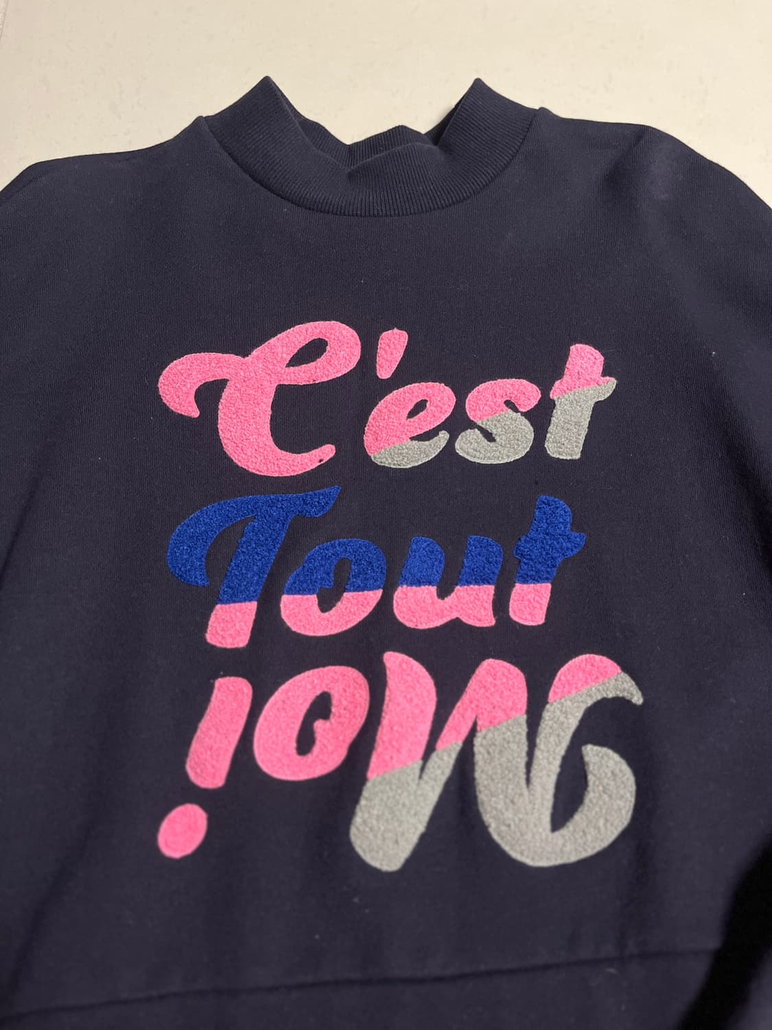 럭키슈에뜨 쟈뎅드슈애뜨 크롭 맨투맨 36 상품이미지2