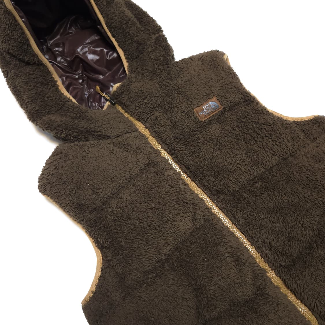 노스페이스 화이트라벨 700 구스다운 플리스 패딩 조끼 상품이미지4