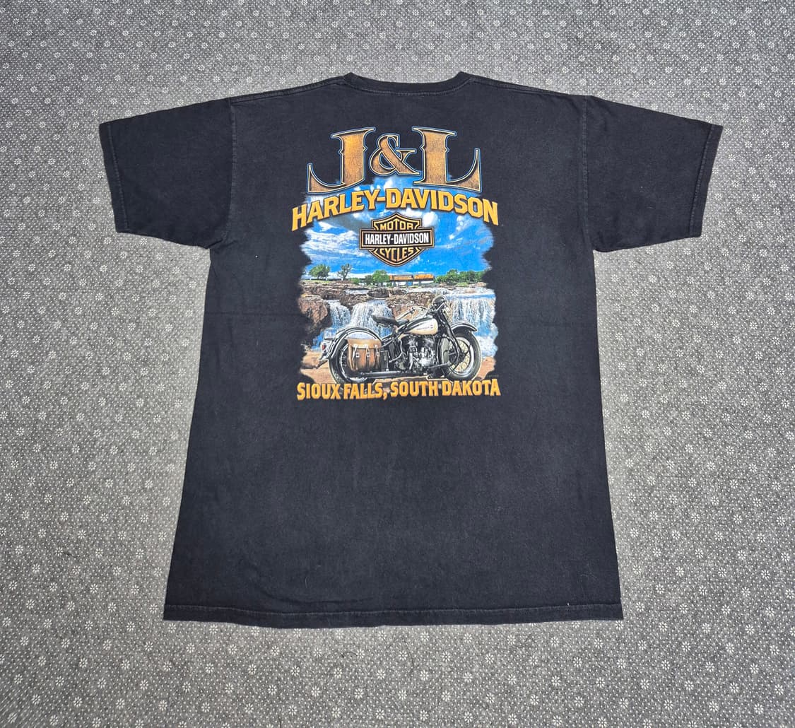 [L] 할리데이비슨 핀업걸 티셔츠 -354 상품이미지3