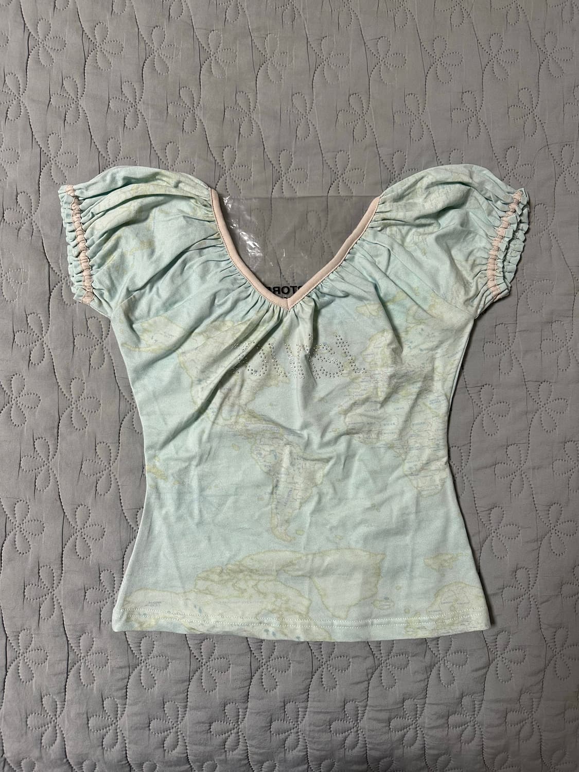 스컬프터 Tourist Scoop Back Tee Baby Blue 상품이미지1