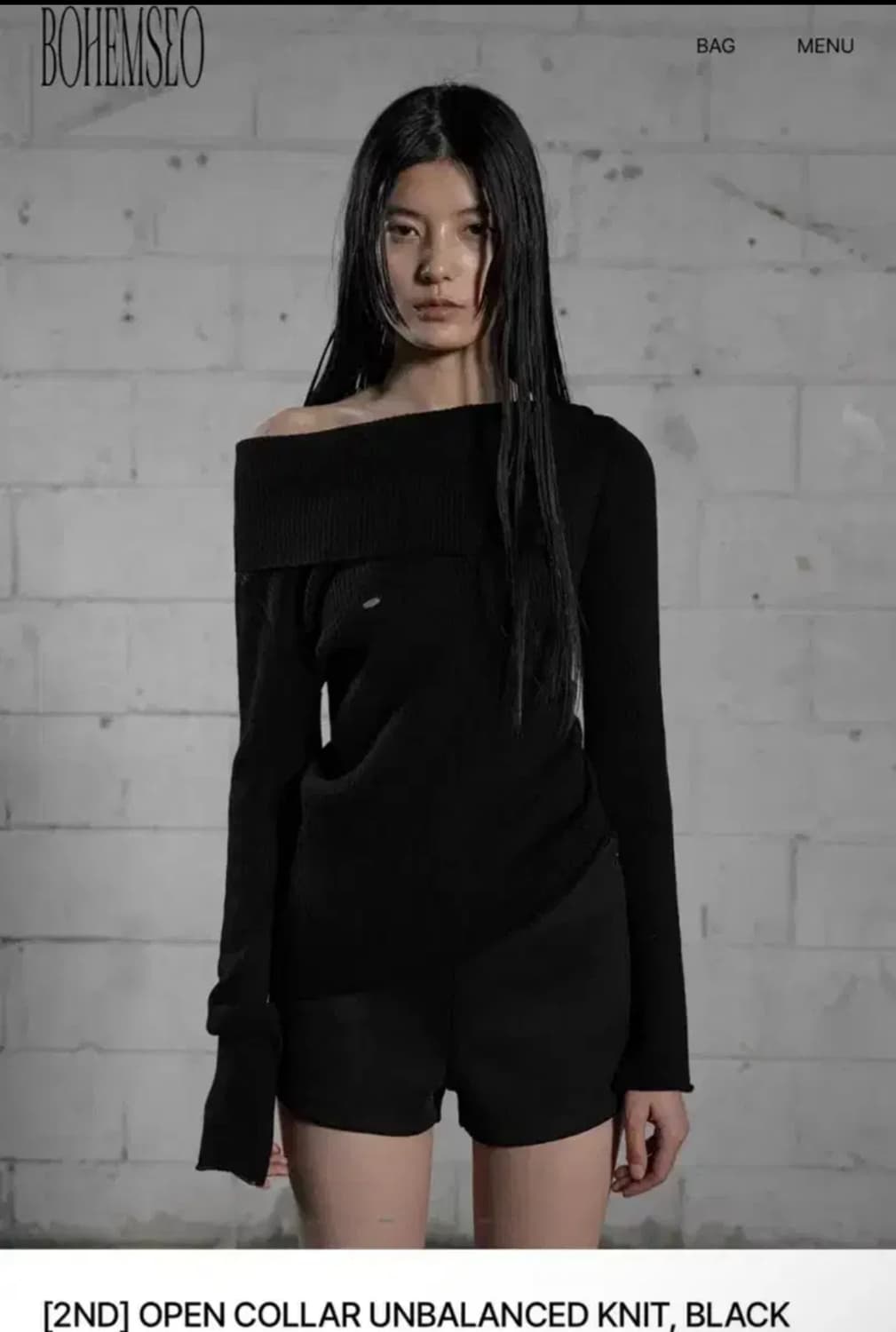 보해미안서울 오픈칼라니트 상품이미지1