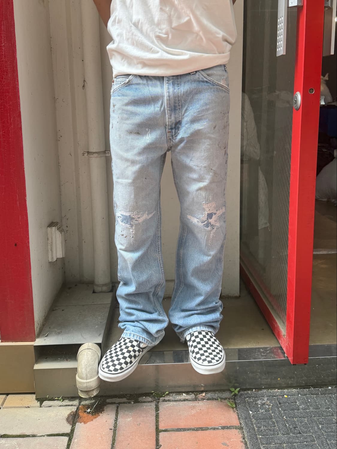 90‘s MADE IN USA 🇺🇸 리바이스 517 부츠컷 오렌지탭 상품이미지2