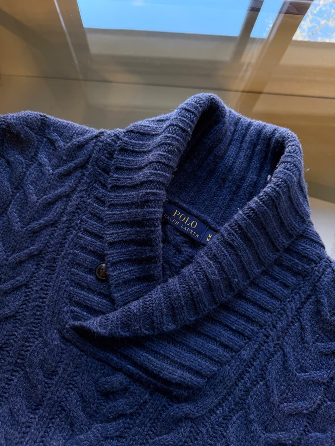 폴로 랄프로렌 숄칼라 니트 100 상품이미지7