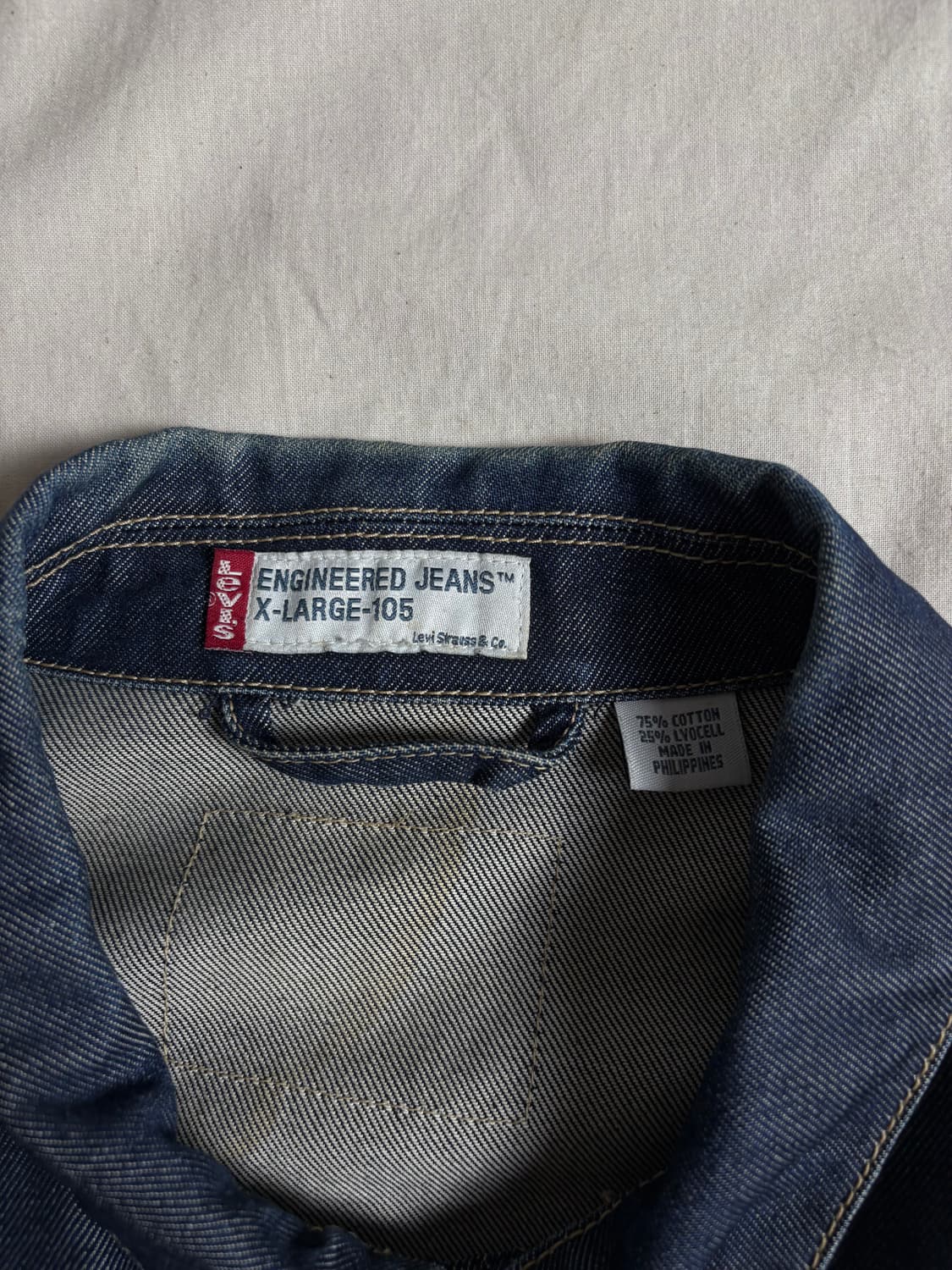 Levi's 리바이스 엔지니어드 진 데님자켓 XL 상품이미지3