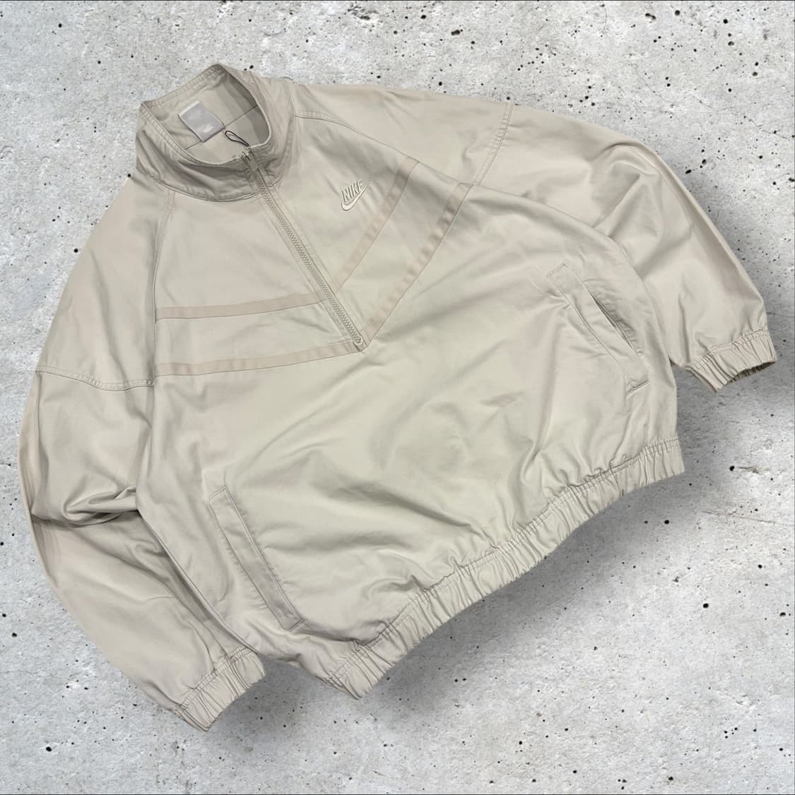 [L] 나이키 하프집업 캔버스 라이트본 아노락 베이지 B998 상품이미지1