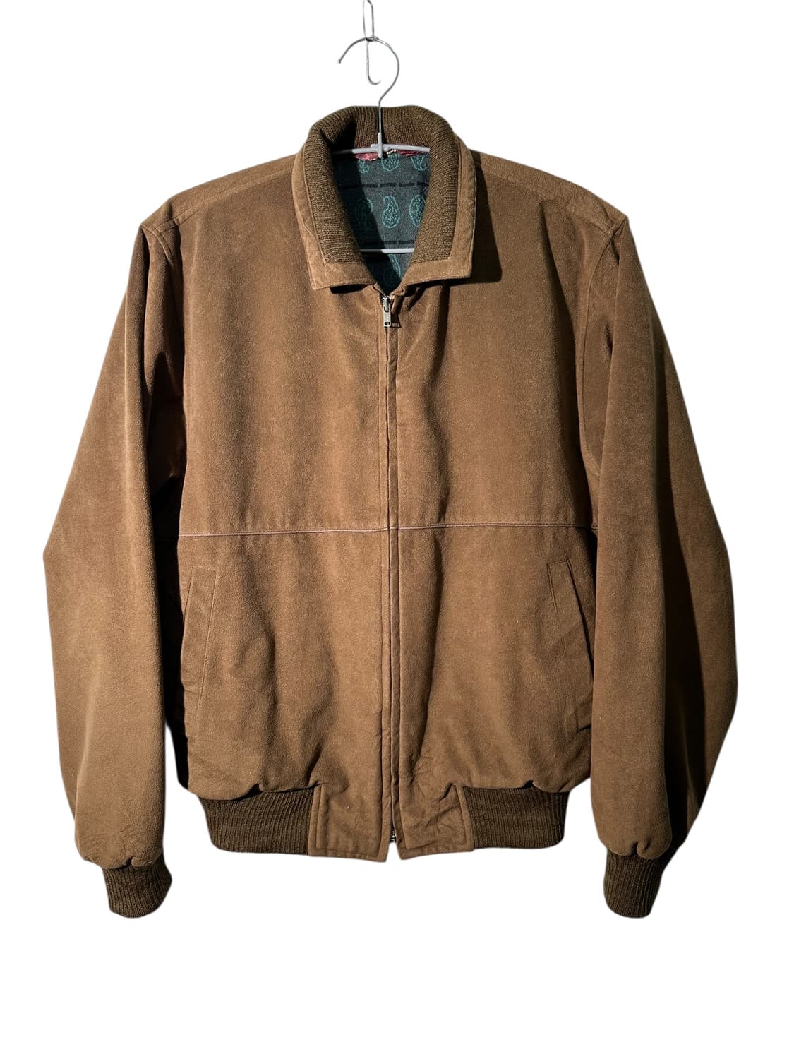 procondor 면 스웨이드 블루종 자켓 상품이미지1