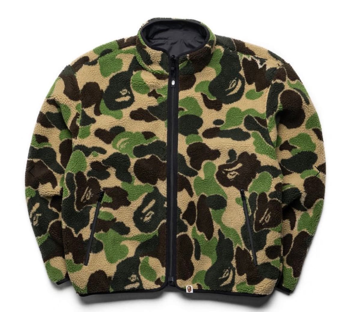 베이프 ABC 카모 보아 립스탑 리버서블 자켓 상품이미지1