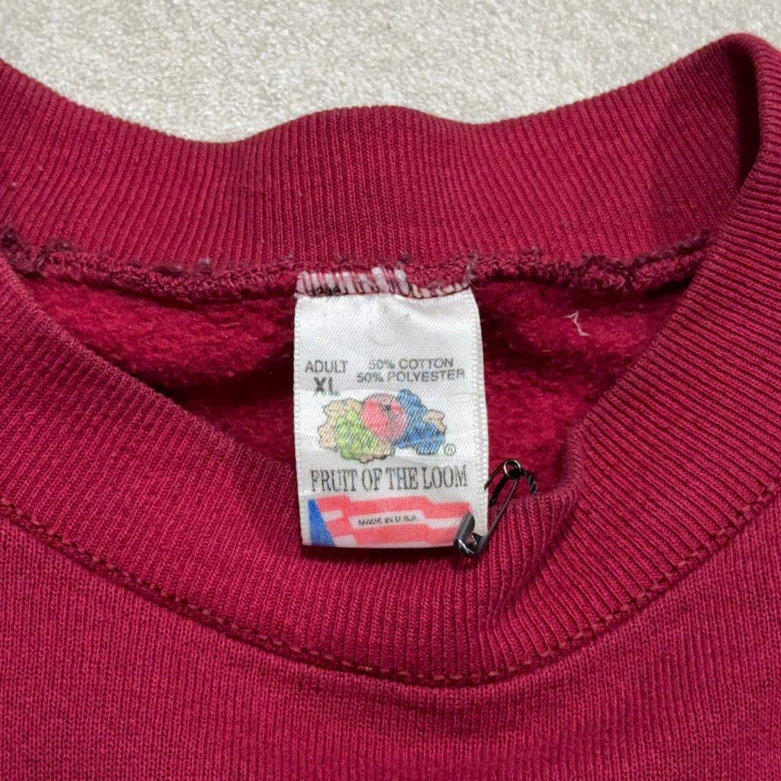 90s 프룻 오브 더 룸 스웻셔츠 상품이미지3