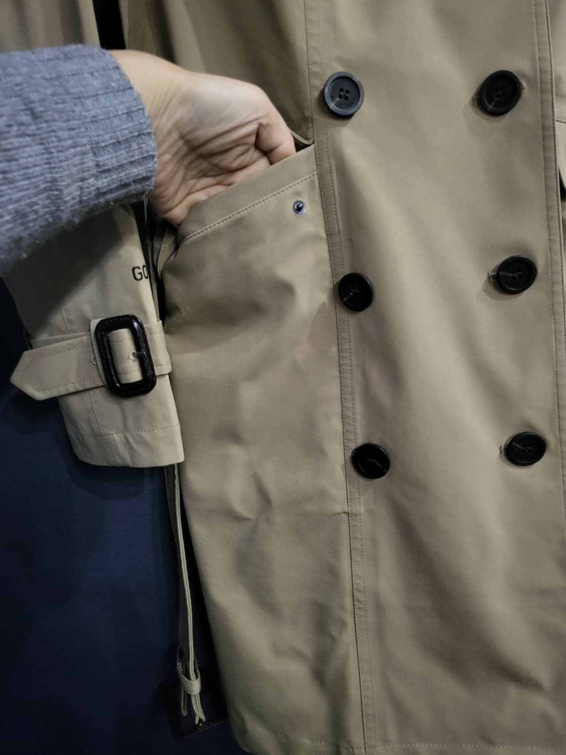 블랙야크 고어텍스 트렌치자켓 상품이미지6