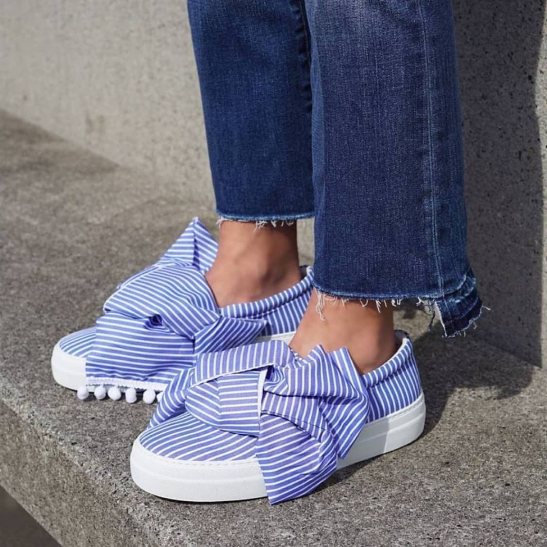 조슈아 샌더스 폼폼 리본 슬립온 240 상품이미지1