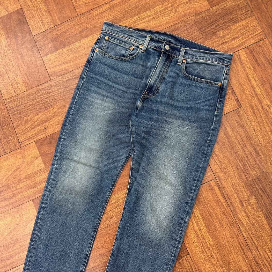 34 리바이스 프리미엄 502 데님 팬츠 상품이미지3