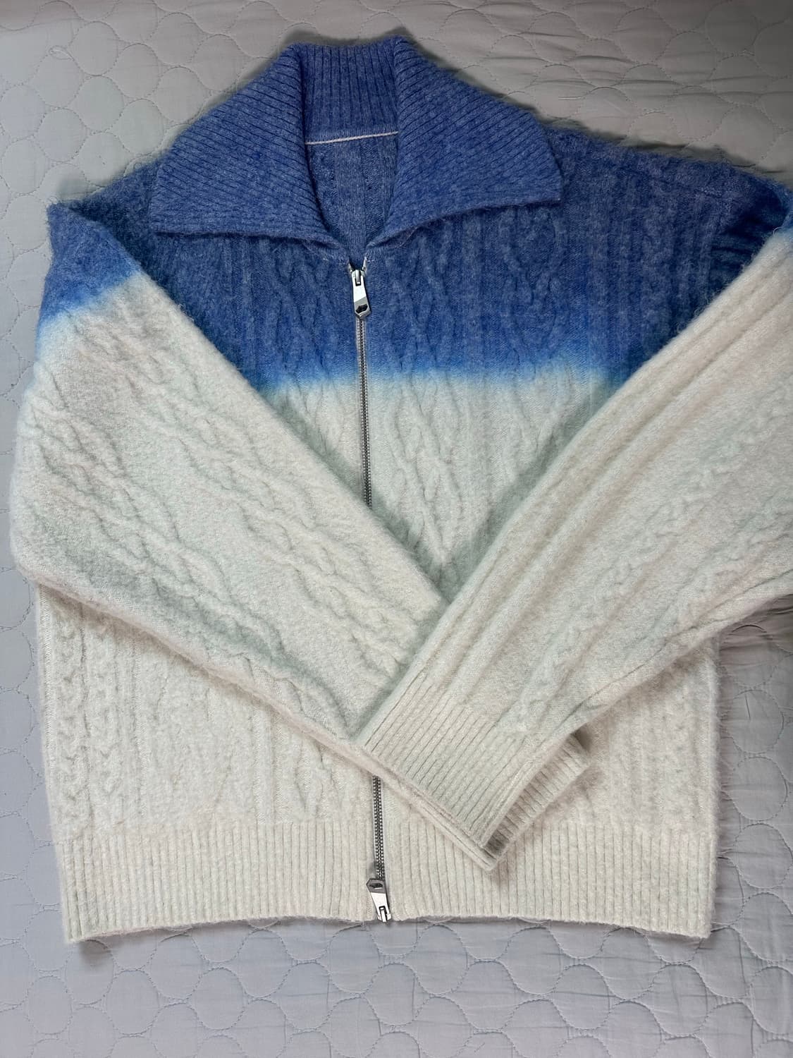 아더에러 rowy 니트 집업 L 상품이미지2