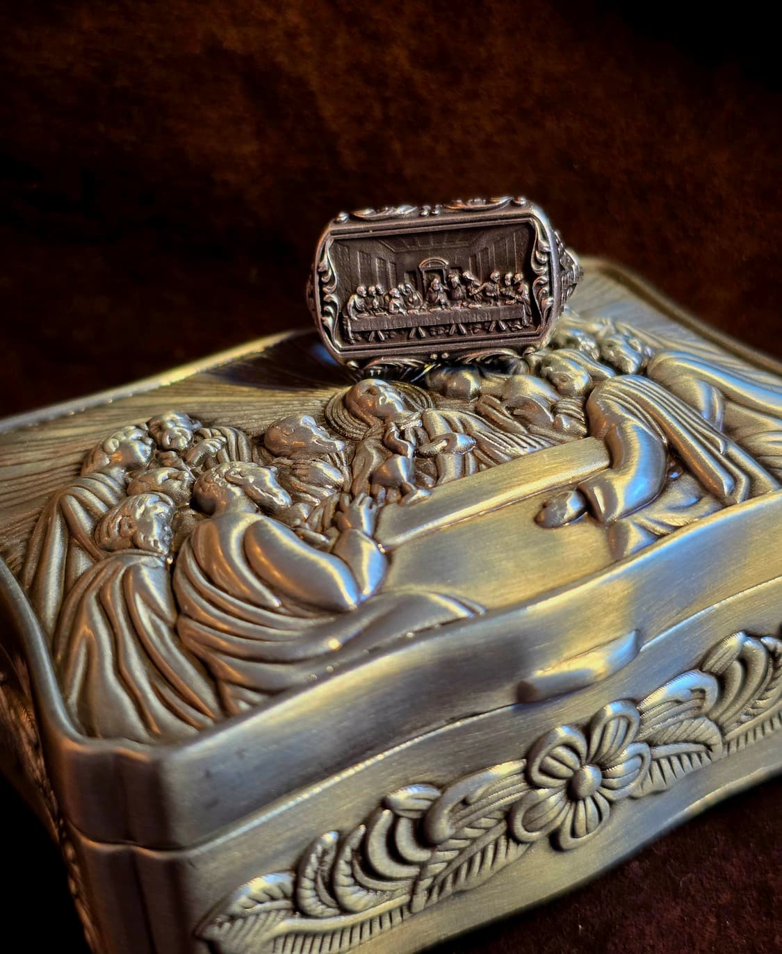 3cross silver925"THE LAST SUPPER"ring 상품이미지9