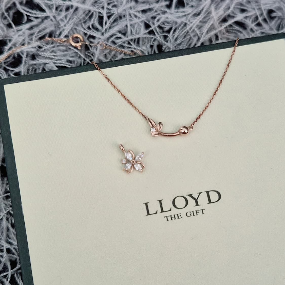 로이드 플라워 14k 목걸이 상품이미지5