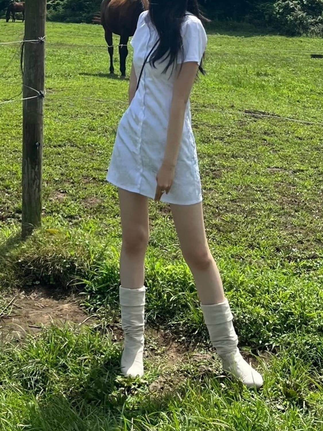 [free] wsc archive 아카이브 자카드 셔츠 원피스 치파오 상품이미지3