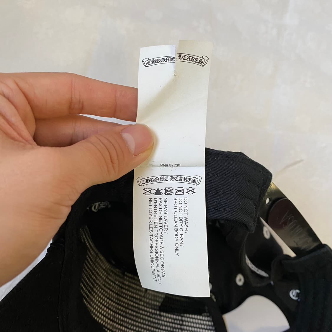 [Free] 크롬하츠 가스스테이션 모자 캡 블랙 상품이미지7