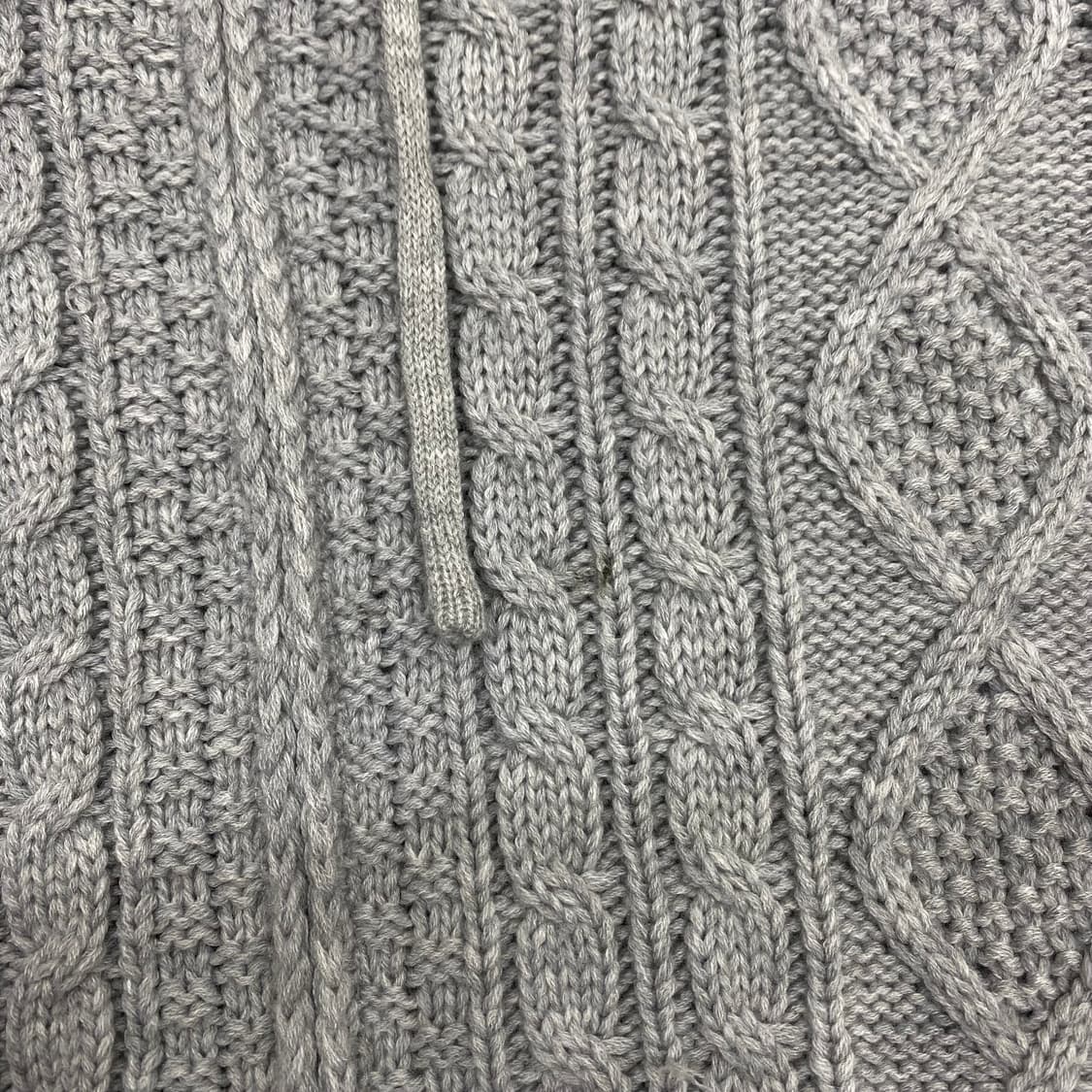 트릴리온 투웨이 니트 후드집업 XL  상품이미지4