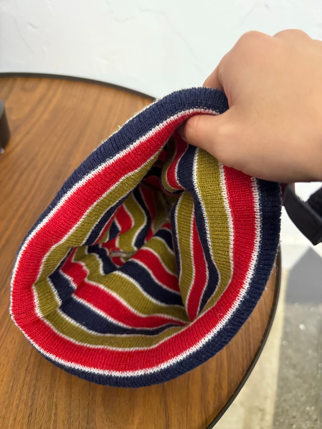 빈티지 스트라이프 비니 상품이미지4